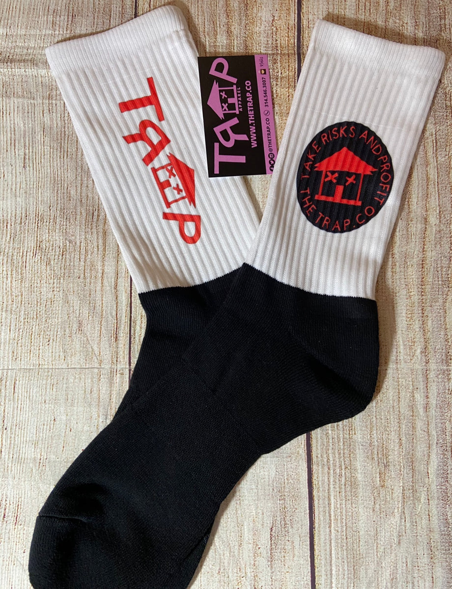 TRAP SOCKS - Red – TheTrap.Co